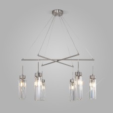 Подвесная люстра Eurosvet Gilian 60163/6 никель Smart a065758