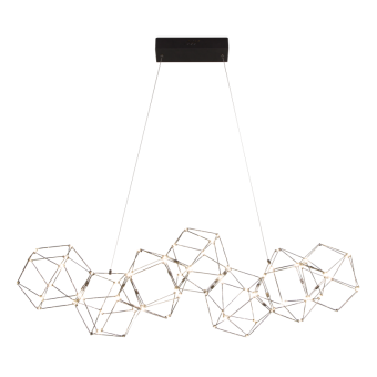 Подвесная люстра Eurosvet Uma 90168/7 черный жемчуг a061146
