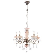 Подвесная люстра Arte Lamp Onyx Red A9591LM-5AB