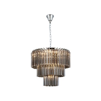 Подвесная люстра Newport 8708+2/C fume М0065971