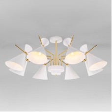 Люстра на штанге Eurosvet 70114/8 белый Smart a047643