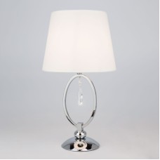 Настольная лампа Eurosvet Madera 01055/1 хром/прозрачный хрусталь Strotskis