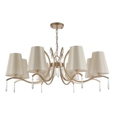Подвесная люстра Crystal Lux Renata SP8 Gold