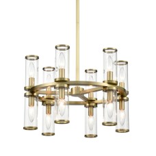 Люстра на штанге Delight Collection MD2061-12B br.brass