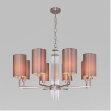 Подвесная люстра Eurosvet Soffio 60134/8 никель