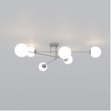 Потолочная люстра Eurosvet Netz 30181/6 хром Smart a062216