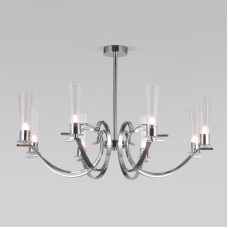 Люстра на штанге Eurosvet Rosher 60141/8 хром a060336