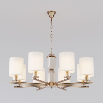 Подвесная люстра Eurosvet Caprera 60146/8 латунь Smart a063860