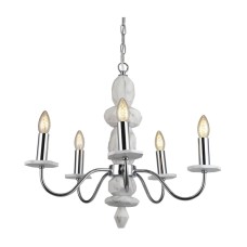 Подвесная люстра Arte Lamp A6062LM-5WH