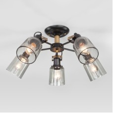 Люстра на штанге Eurosvet 70111/5 черный