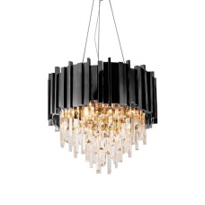 Подвесная люстра Delight Collection Barclay A006-400 L4 br.dark nickel