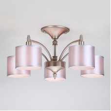 Потолочная люстра Eurosvet Adagio 60080/5 сатин-никель