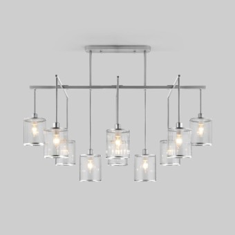 Потолочная люстра Eurosvet Inari 60144/10 хром Smart a061948