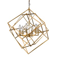 Подвесная люстра Delight Collection Matrix KM0282P-6 brass