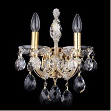 Бра Crystal Lux Isabel AP2 Gold/Transparent