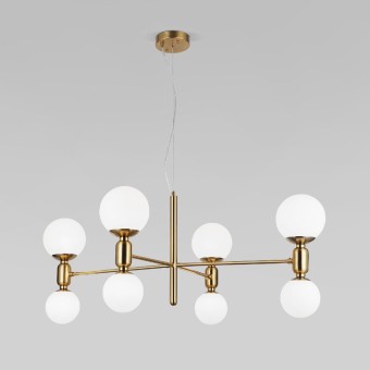 Подвесная люстра Eurosvet Bubble 30182/8 латунь Smart a063208
