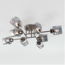 Люстра на штанге Eurosvet 30165/8 черный жемчуг