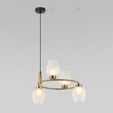 Подвесная люстра Eurosvet Alva 30183/4 латунь Smart a064682