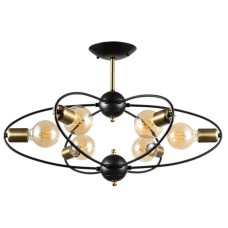 Люстра на штанге ARTE Lamp A1963PL-6BK