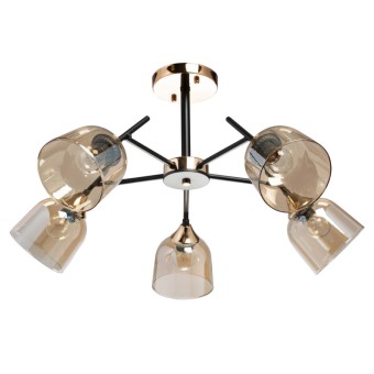 Люстра на штанге De Markt City Альфа 324017005