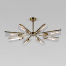 Люстра на штанге Eurosvet Trompeta 70144/8 латунь a060898