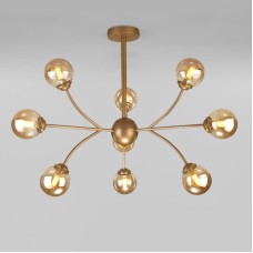 Люстра на штанге Eurosvet Astro 30179 матовое золото