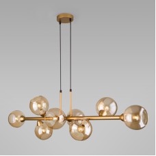 Подвесная люстра Eurosvet 70113/8 янтарный Smart a047076