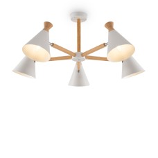 Люстра на штанге Freya Rise FR5169PL-05W