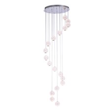 Подвесная люстра DeLight Collection Elliot Diamante MD20001012-18A chrome