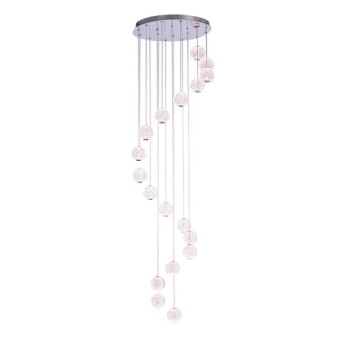 Подвесная люстра DeLight Collection Elliot Diamante MD20001012-18A chrome