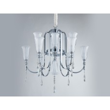 Подвесная люстра Newport 4800 4806+4/C chrome М0068413