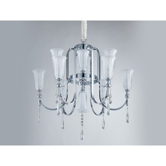 Подвесная люстра Newport 4800 4806+4/C chrome М0068413