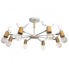 Люстра на штанге Loft IT Sven 10024/8 White