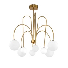 Люстра на штанге Delight Collection KG1213P-8 brass