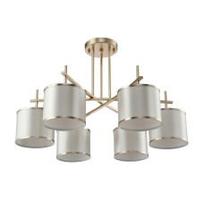 Потолочная люстра Crystal Lux Sergio PL6 Gold