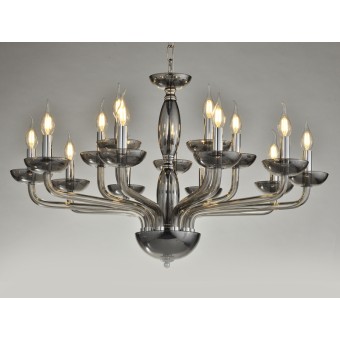 Подвесная люстра Newport 12615/C smoke