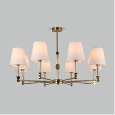 Люстра на штанге Eurosvet Conso 60145/8 латунь Smart a061951