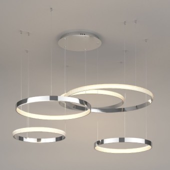 Подвесная люстра Eurosvet Posh 90175/5 хром a045416