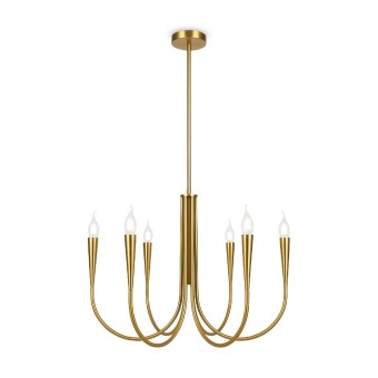 Люстра на штанге Freya Branches FR5253PL-06BS