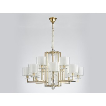 Подвесная люстра Newport 4408+4/C gold