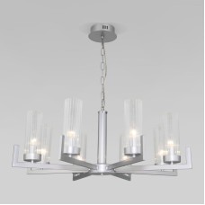 Подвесная люстра Eurosvet Arganie 60133/8 серебро
