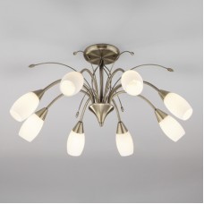 Потолочная люстра Eurosvet Ginevra 30280/8 античная бронза