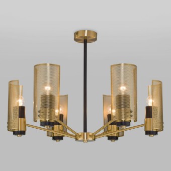 Люстра на штанге Eurosvet Grino 70139/6 латунь