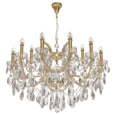 Подвесная люстра Crystal Lux Hollywood SP12+6 Gold