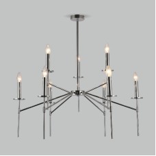 Люстра на штанге Eurosvet Anders 60142/9 хром Smart a061934