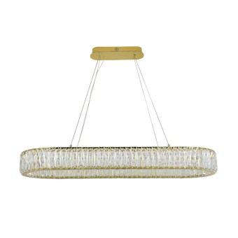 Подвесная люстра Newport 8240/90 oval gold М0067858