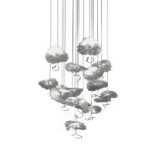 Подвесная люстра Delight Collection X-8827P/19 silver