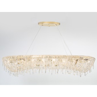 Подвесная люстра Newport 10910+8/S gold М0067319