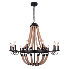 Подвесная люстра Arte Lamp Marsiglia A8956LM-12BK