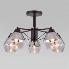 Люстра на штанге Eurosvet Takara 70135/5 кофе a056965